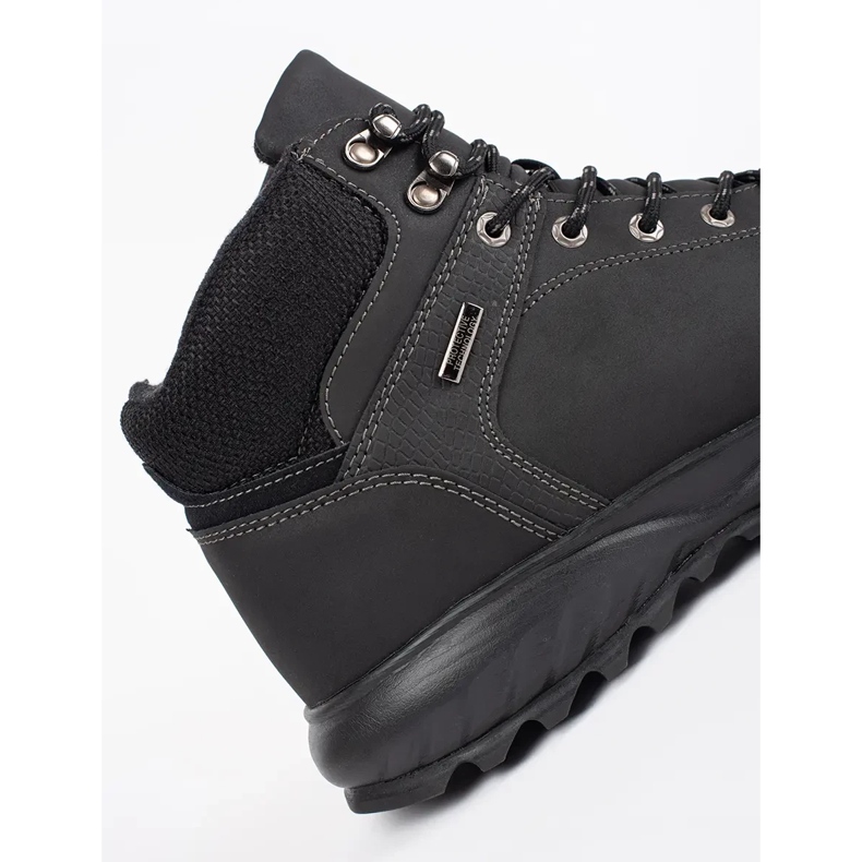 Vico Bottes d'hiver isolées noires hommes le noir 1
