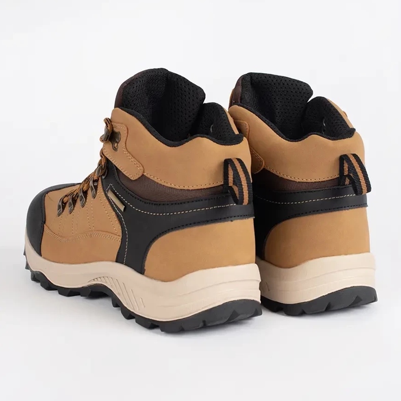 Vico Chaussures pour hommes à isolation brun clair 1