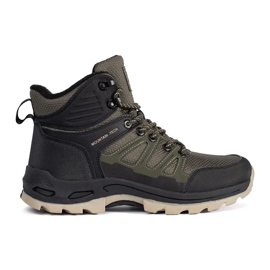 Vico Chaussures de trekking masculin-noir vert 1