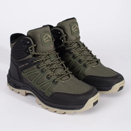 Vico Chaussures de trekking masculin-noir vert 2