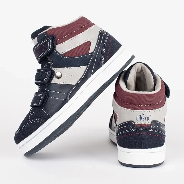 Garçons rouge grenade-rouge bleu 1