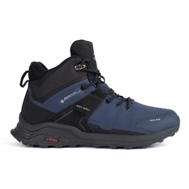 Vico Chaussures de trekking masculin noir et bleu marine 2