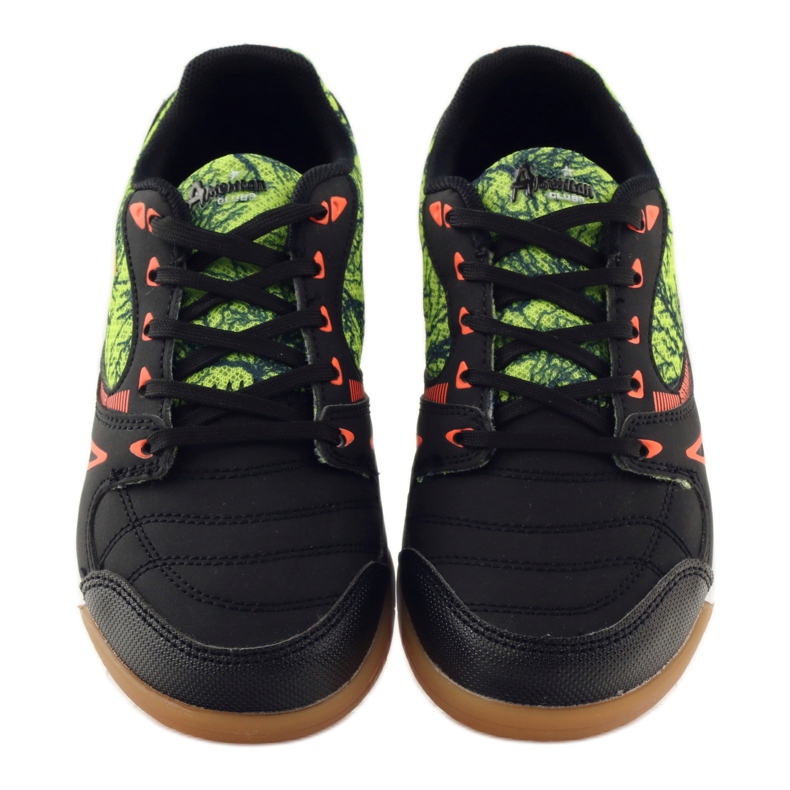 American Club Licol de sport ADI américain 170619 vert orange le noir 4