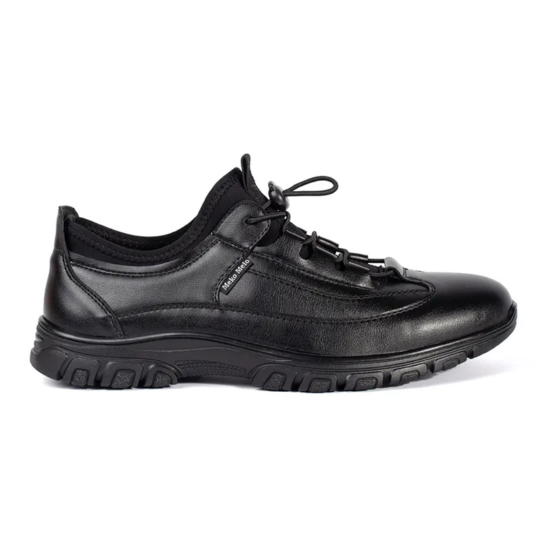 Chaussures de sport noires baskets basses le noir 2