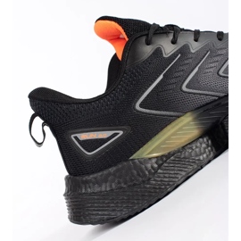 Vico Chaussures de sport pour hommes-noirs gris 1