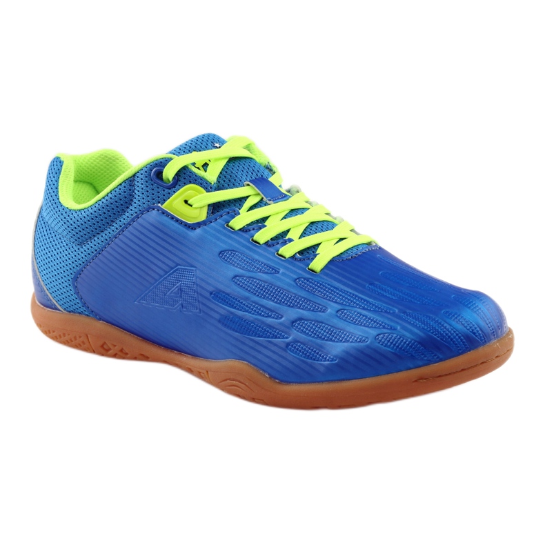 American Club Chaussures pour femmes, baskets, halówki américain 170614 bleu vert 1