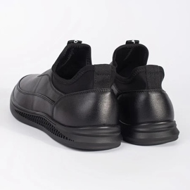 J'ai glissé dans des chaussures écologiques noir 1