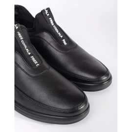 J'ai glissé dans des chaussures écologiques noir 2