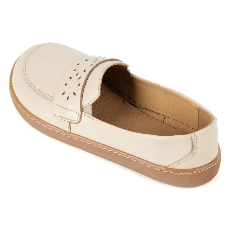 Olivier Barefoot Inga Women's Mandis avec un large beige polonais avant avant 1