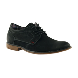 American Club Chaussures homme américaines 5418 noires le noir 1