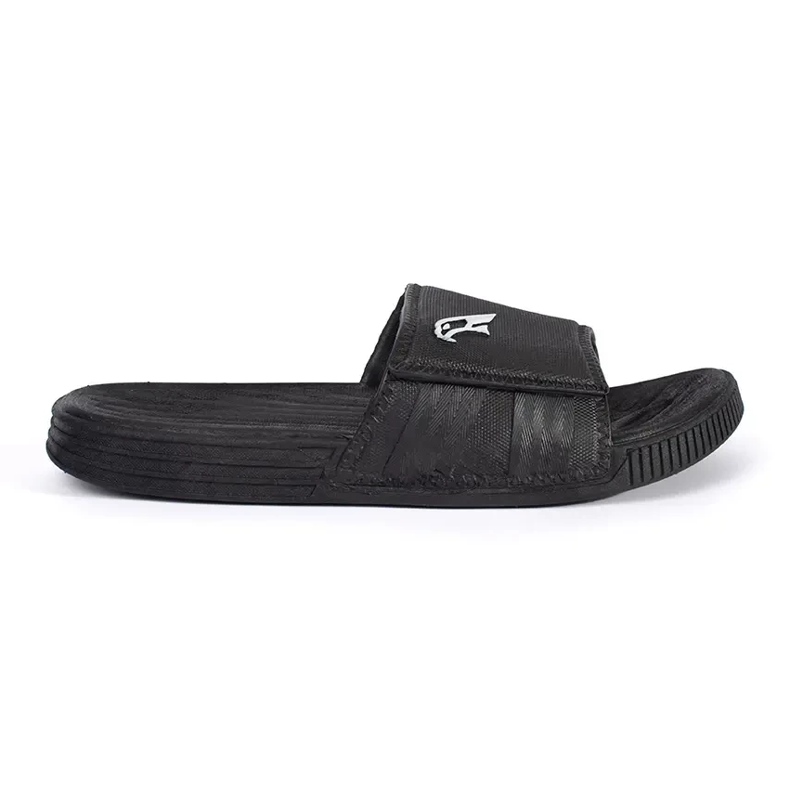Tongs noires pour hommes 1