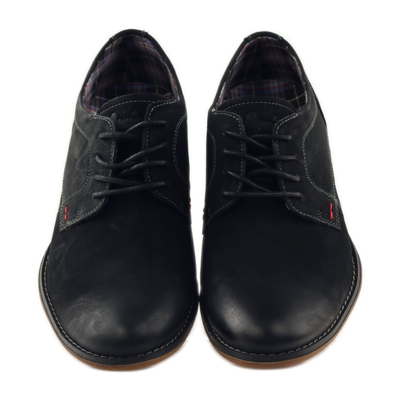 American Club Chaussures homme américaines 5418 noires 4