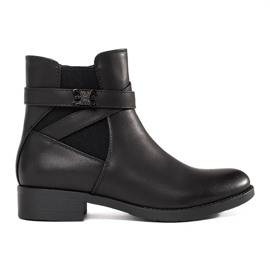 Bottes noires pour femmes le noir 2
