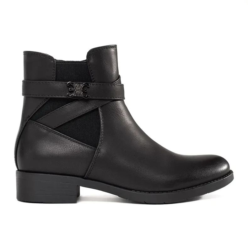 Bottes noires pour femmes le noir 2