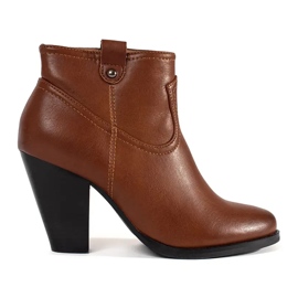 Talons hauts marrons brun 1