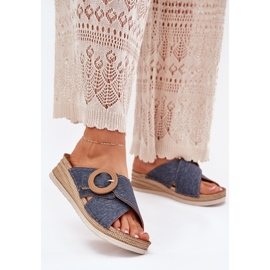 Cales féminines avec un décoratif inblu rv000012 bleu bleu bleu 2