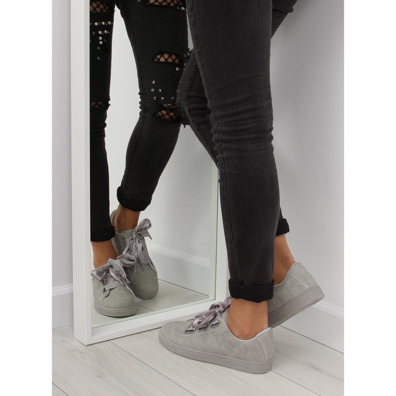 Baskets grises BL1250-SP grises à ruban 2 Baskets grises BL1250-SP grises à ruban 2