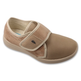 Dr.Torto Befado Femmes avec une ceinture Velcro avec un insert de remplacement PU 088d002 Beige 1