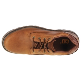 Chaussures en cuir masculin Caterpillar Colorado Low 2,0 P110627 brun 5