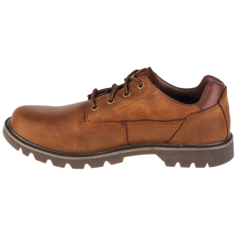 Chaussures en cuir masculin Caterpillar Colorado Low 2,0 P110627 brun 4