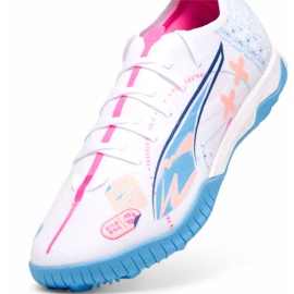 Chaussures de football Puma Ultra 5 Match Vol.Up Tt 108091-01 blanc 4