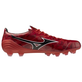 Mizuno Alfa II Elite FG P1GA256260 Chaussures de football rouge 2 Mizuno Alfa II Elite FG P1GA256260 Chaussures de football rouge 2