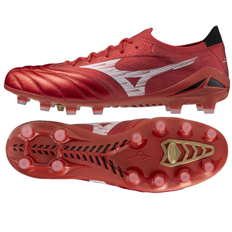 Mizuno Morelia Neo IV Beta Elite FG P1GA254260 Chaussures de football rouge 1 Mizuno Morelia Neo IV Beta Elite FG P1GA254260 Chaussures de football rouge 1