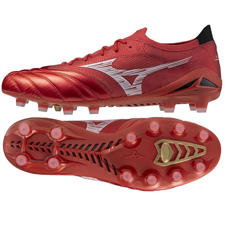 Mizuno Morelia Neo IV Beta Japan FG P1GA254060 rouge 1