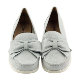 Mocassins Caprice chaussures femme gris 4