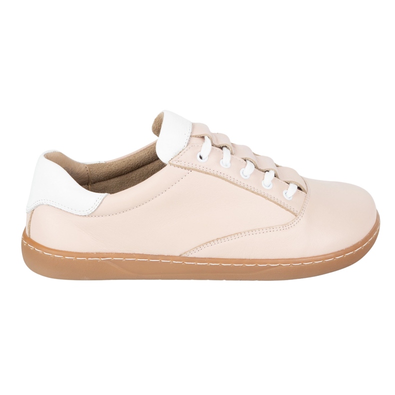 Sneakers pieds nus Maja Olivier pour femmes - chaussures en cuir anatomique en poudre rose 2 Sneakers pieds nus Maja Olivier pour femmes - chaussures en cuir anatomique en poudre rose 2