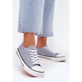 Baskets bleues classiques des femmes 2