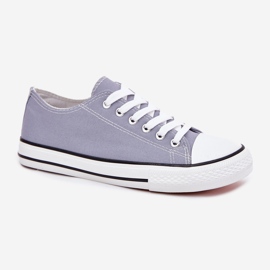 Baskets bleues classiques des femmes 4
