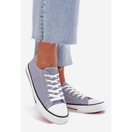 Baskets bleues classiques des femmes 1