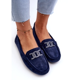 Mandons bleu marine écologique à la mode des femmes 3
