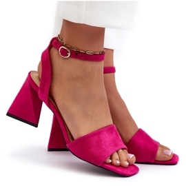 Vinceza Talons des femmes avec Eco-Eco-écho Fuksia rose 6
