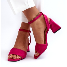 Vinceza Talons des femmes avec Eco-Eco-écho Fuksia rose 5