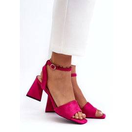 Vinceza Talons des femmes avec Eco-Eco-écho Fuksia rose 2