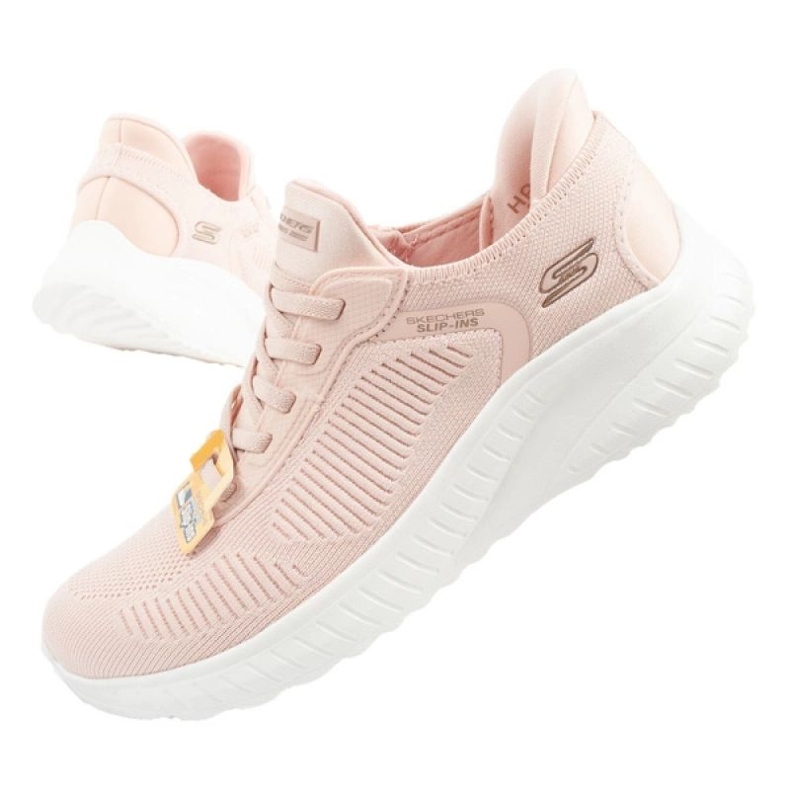 Skechers Bobs Squad Sneakers Sneakers Slip -in 117497 / LTPK Chaussures rose 1
