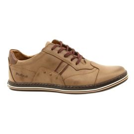 Polbut 1801 chaussures décontractées marron pour hommes brun 6