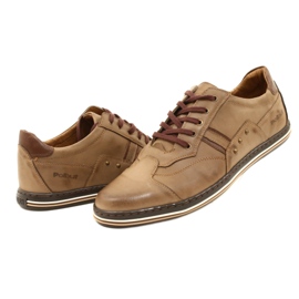 Polbut 1801 chaussures décontractées marron pour hommes brun 9