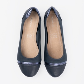Ballerines bleues marines 2