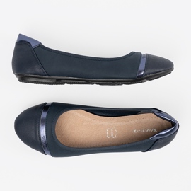 Ballerines bleues marines 3
