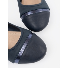 Ballerines bleues marines 4
