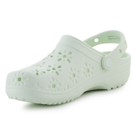 Crocs Classic Floral Cut Out Clog 210927-3YH vert 3