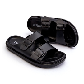 Tongs Légères Pour Hommes Avec Boucles Big Star NN174597 Noir 3