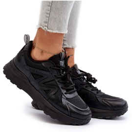 Sneakers féminins Big Star NN274A085 Black noir 5