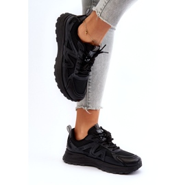 Sneakers féminins Big Star NN274A085 Black noir 3