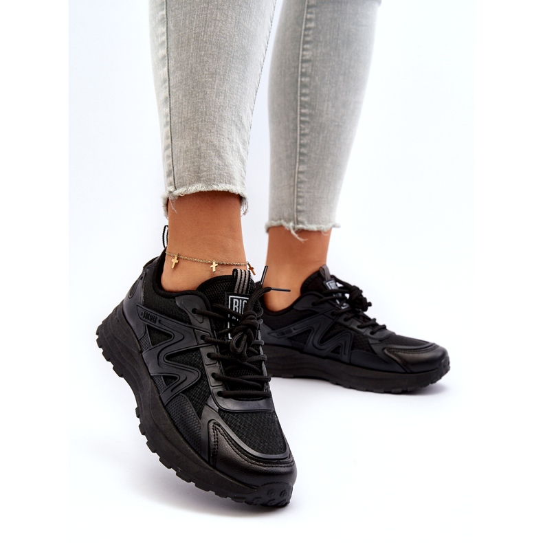 Sneakers féminins Big Star NN274A085 Black le noir 1