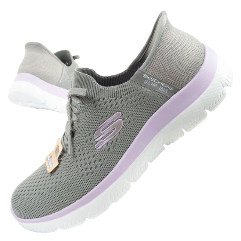 SKECHERS Summits-New Daily Slip-Inss Chaussures vert 1