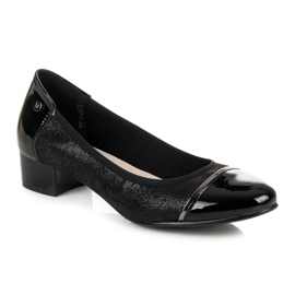 Vices Chaussures décontractées à talons bas le noir 2